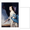 Portrait of Queen Christina of Sweden, 1661 by Abraham Wuchters