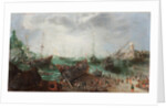 Harbour scene, c.1615 by Adam Willaerts