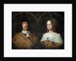 Frederick III of Denmark and his wife Sofia Amalia of Brunswick-Lyneburg, c.1643 by Unknown Artist