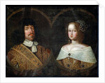 Frederick III of Denmark and his wife Sofia Amalia of Brunswick-Lyneburg, c.1643 by Unknown Artist