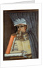 Portrait of a librarian, c.1566. by Giuseppe Arcimboldo