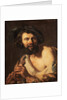Man with flute by Dutch School