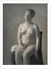 Nude female model, 1889 by Vilhelm Hammershoi