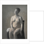 Nude female model, 1889 by Vilhelm Hammershoi