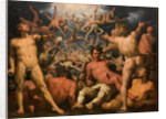 The Fall of the Titans, 1588-90 by Cornelis Cornelisz. van Haarlem