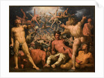 The Fall of the Titans, 1588-90 by Cornelis Cornelisz. van Haarlem