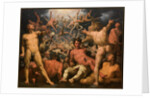 The Fall of the Titans, 1588-90 by Cornelis Cornelisz. van Haarlem
