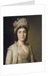 Zoie Ghika, Moldavian Princess, 1777 by Alexander Roslin