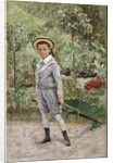 Boy with a Wheelbarrow, 1880 by Ernst Josephson