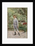 Boy with a Wheelbarrow, 1880 by Ernst Josephson