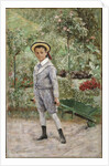 Boy with a Wheelbarrow, 1880 by Ernst Josephson