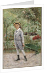 Boy with a Wheelbarrow, 1880 by Ernst Josephson