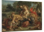 The Lion Hunt, 1855 by Ferdinand Victor Eugene Delacroix