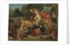 The Lion Hunt, 1855 by Ferdinand Victor Eugene Delacroix
