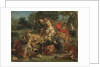 The Lion Hunt, 1855 by Ferdinand Victor Eugene Delacroix