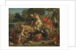 The Lion Hunt, 1855 by Ferdinand Victor Eugene Delacroix