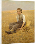 The Little Gleaner, 1884 by Hugo Salmson