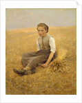 The Little Gleaner, 1884 by Hugo Salmson