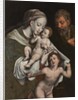 The Holy Family with the Infant St John by Cornelis van Cleve