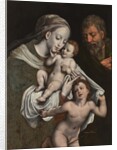 The Holy Family with the Infant St John by Cornelis van Cleve