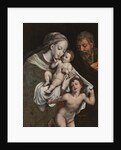 The Holy Family with the Infant St John by Cornelis van Cleve