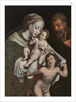 The Holy Family with the Infant St John by Cornelis van Cleve