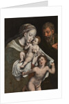 The Holy Family with the Infant St John by Cornelis van Cleve