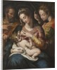 The Holy Family with St Catherine, c.1600 by Giulio Cesare Procaccini