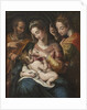 The Holy Family with St Catherine, c.1600 by Giulio Cesare Procaccini