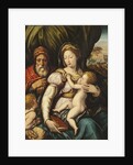 The Holy Family with the Infant St John by Italian School