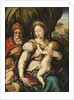 The Holy Family with the Infant St John by Italian School