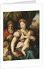 The Holy Family with the Infant St John by Italian School