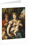 The Holy Family with the Infant St John by Italian School