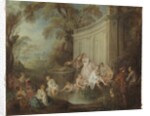 Bathers in a Park by Jean-Baptiste Joseph Pater