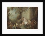 Bathers in a Park by Jean-Baptiste Joseph Pater