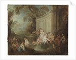 Bathers in a Park by Jean-Baptiste Joseph Pater