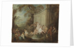 Bathers in a Park by Jean-Baptiste Joseph Pater