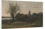 Ennery near Auvers by Jean Baptiste Camille Corot