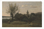 Ennery near Auvers by Jean Baptiste Camille Corot