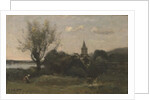 Ennery near Auvers by Jean Baptiste Camille Corot