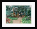 View of a Garden, Linkoping, 1887-8 by Johan Fredrik Krouthen