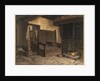 A Cottage Interior by Josef Wilhelm Wallander