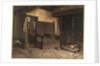 A Cottage Interior by Josef Wilhelm Wallander
