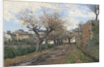 A Street in Frejus, 1878 by Knut Axel Lindman