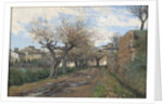 A Street in Frejus, 1878 by Knut Axel Lindman