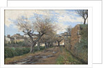 A Street in Frejus, 1878 by Knut Axel Lindman