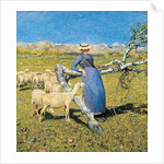 Afternoon in the Alps, 1892 by Giovanni Segantini