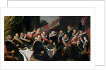 A Banquet of the Officers of the St. George Militia Company, 1616 by Frans Hals