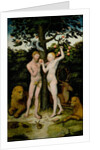 Adam and Eve by Lucas the Elder Cranach