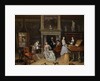 Fantasy Interior with Jan Steen and the Family of Gerrit Schouten by Jan Havicksz. Steen